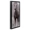 Stupell Industries Horse Standing Aware Floating Frame, design by Jelena Petric